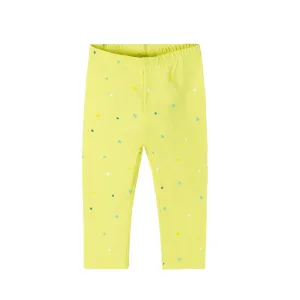 5.10.15 Different Hearts Under Frock Capri Soft Yellow Legging 11383
