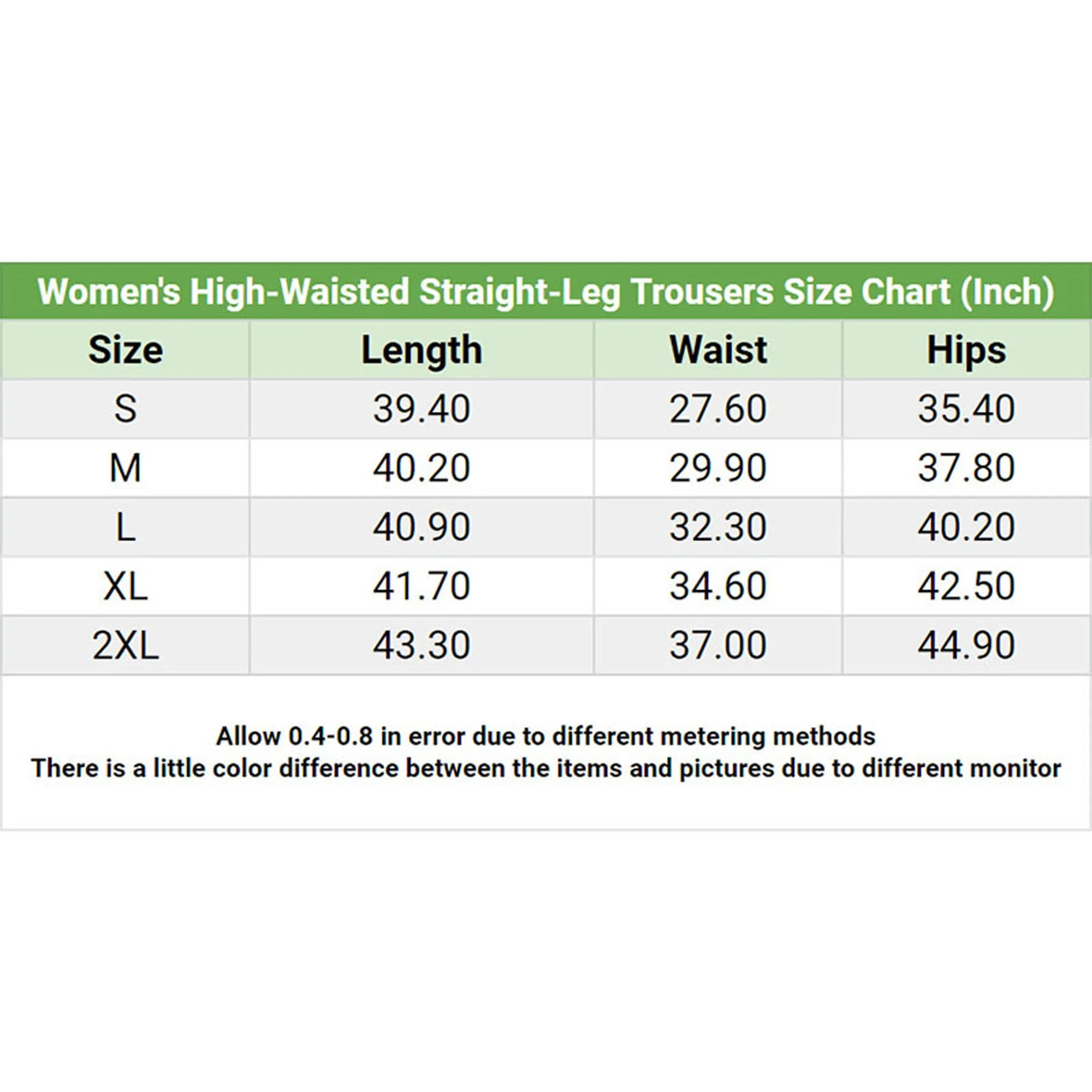 Black Green Christmas Theme Women's High-waisted Wide Leg Pants