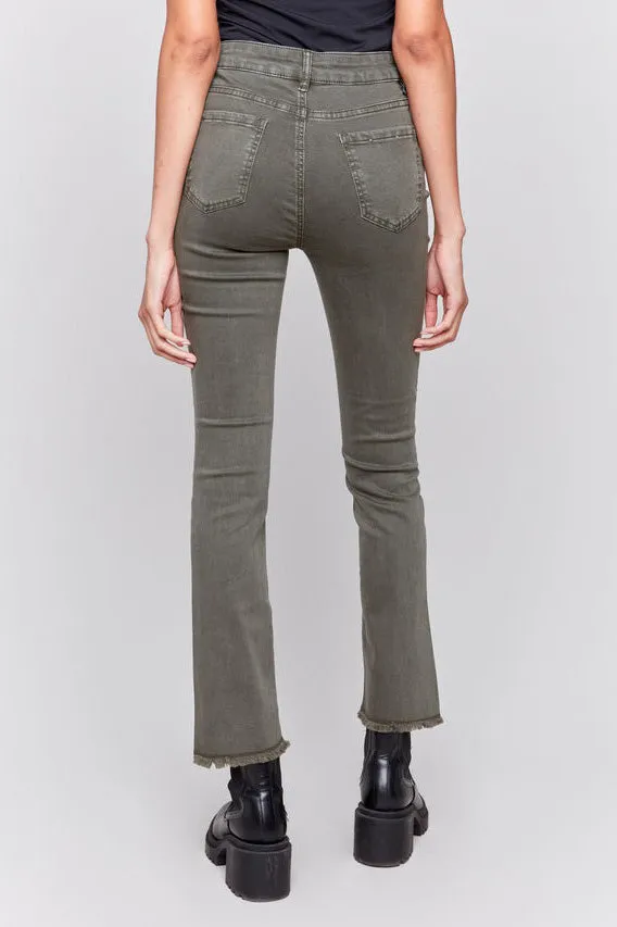 Bootcut Twill Pants - Spruce