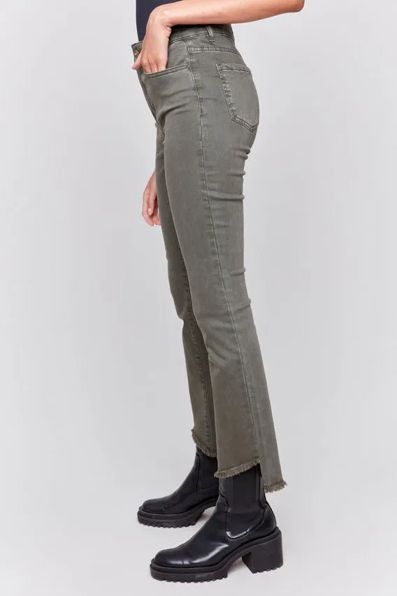 Bootcut Twill Pants - Spruce