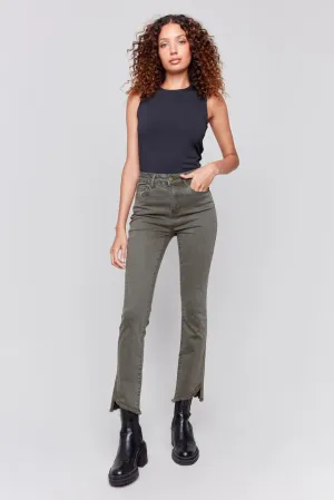 Bootcut Twill Pants - Spruce