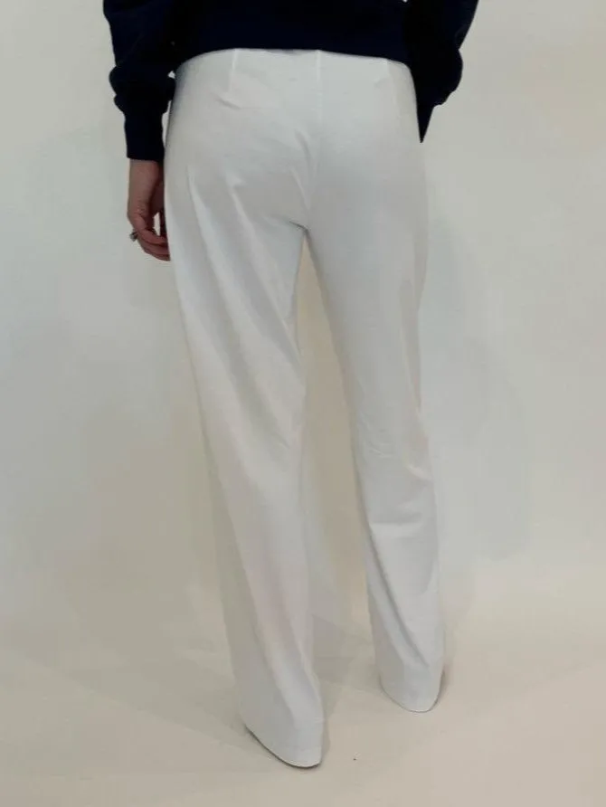Candice Straight Pants - White