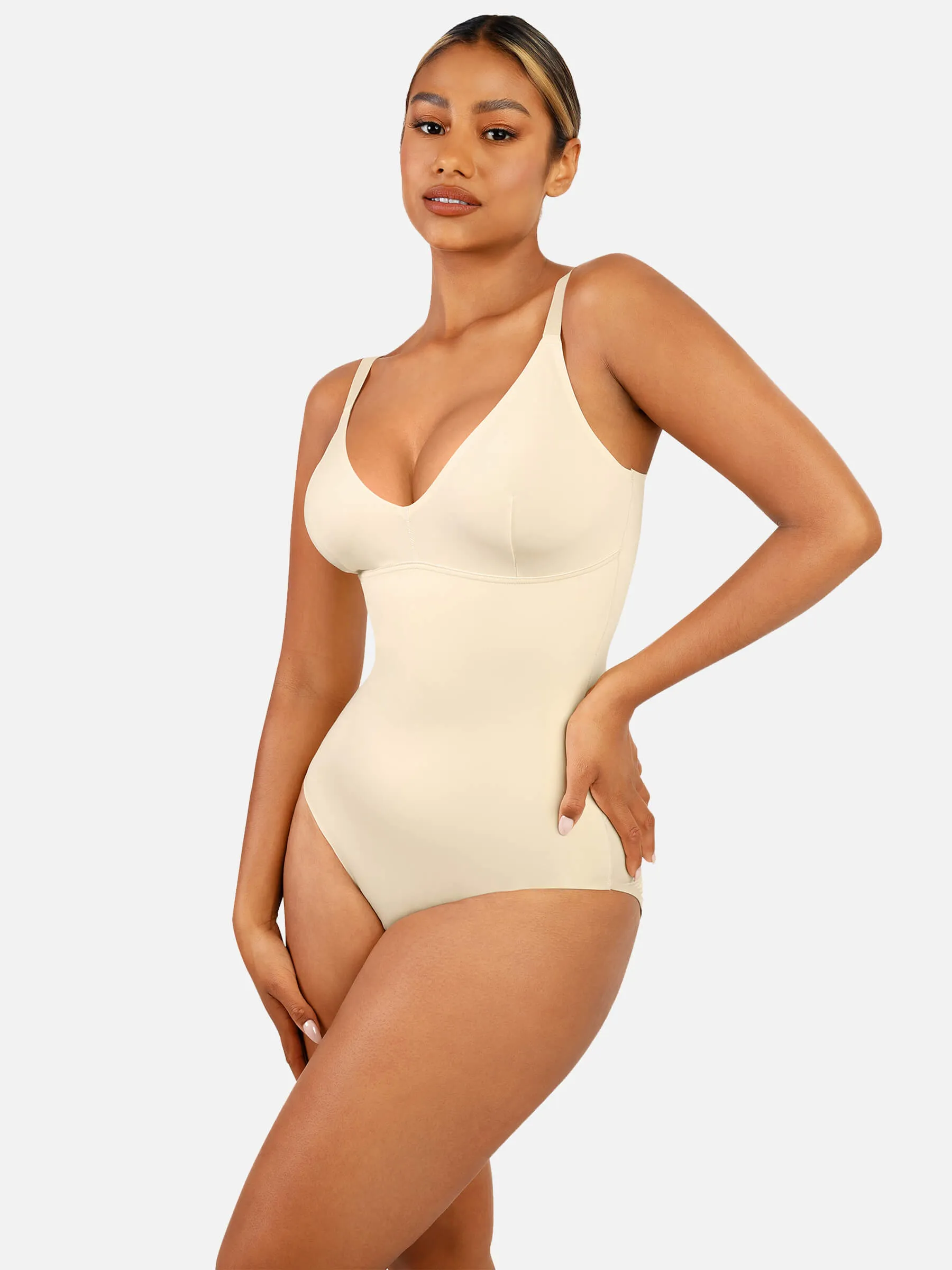 Feelingirl Tummy Control Seamless Comfortable Body Shaper