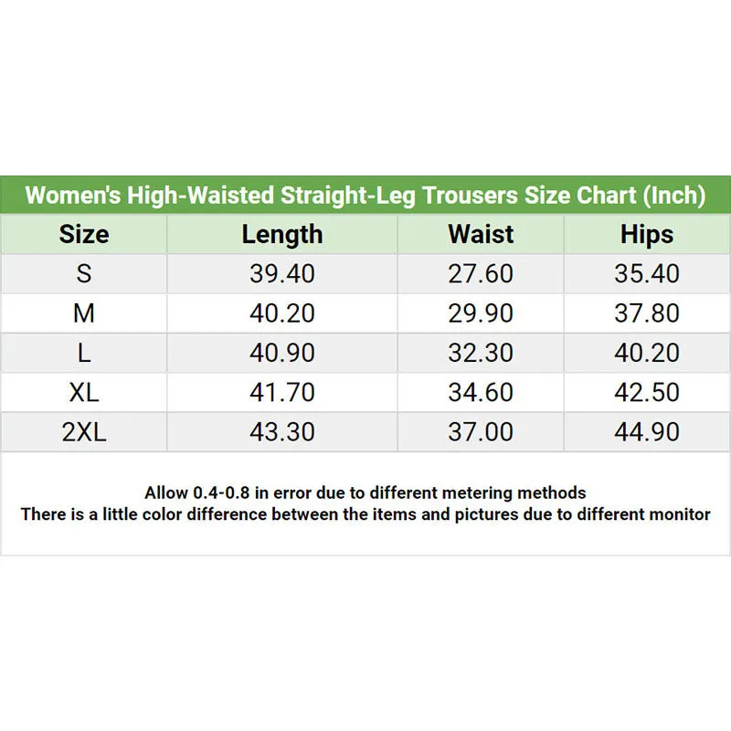 Green Baby Skull Women's High-waisted Wide Leg Pants