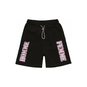 Homme   Femme Black/Pink Twilight Shorts