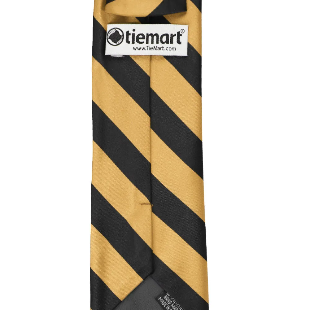 Honey Gold and Black Striped Tie