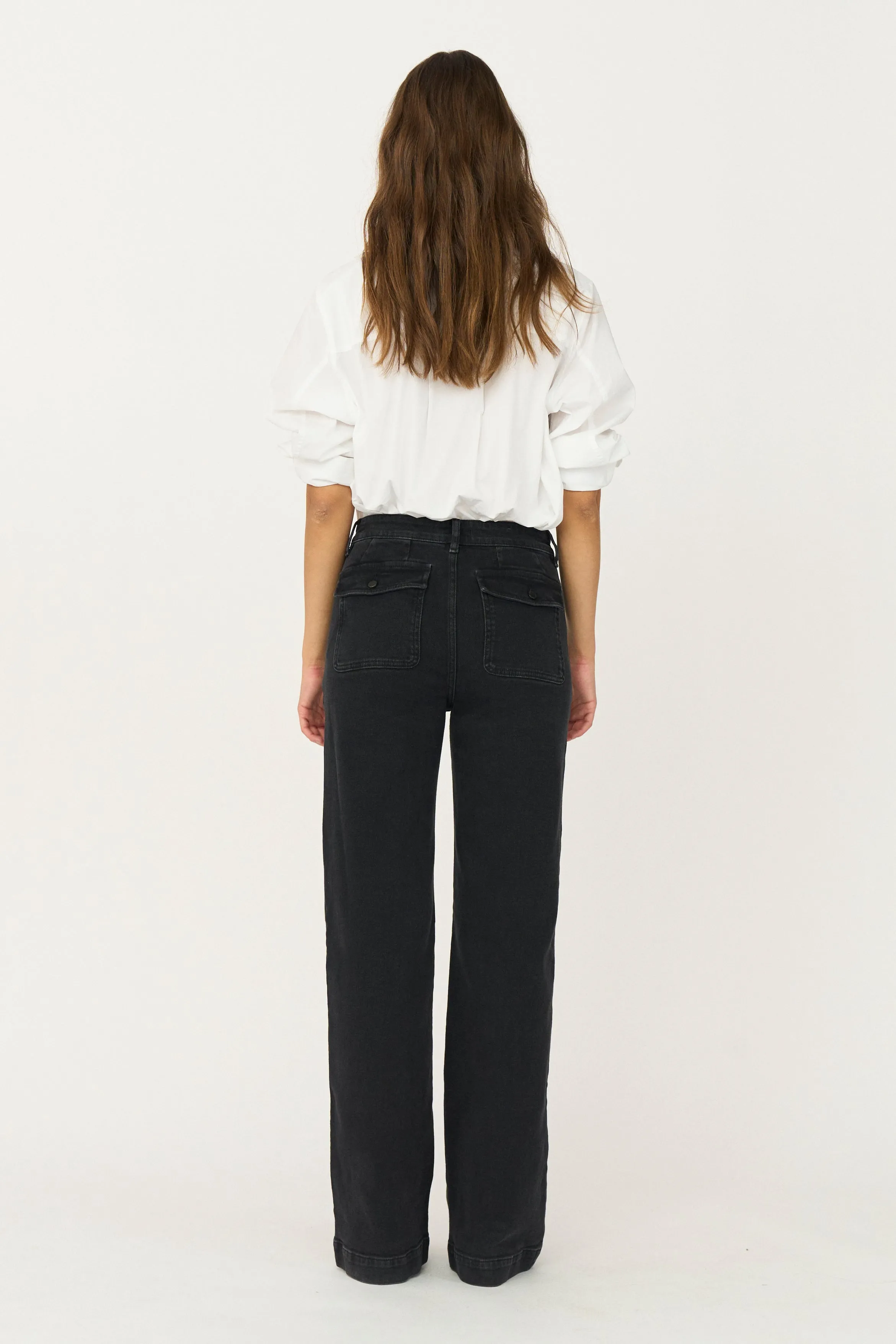 IVY-Augusta French Jeans Wash Faded Black
