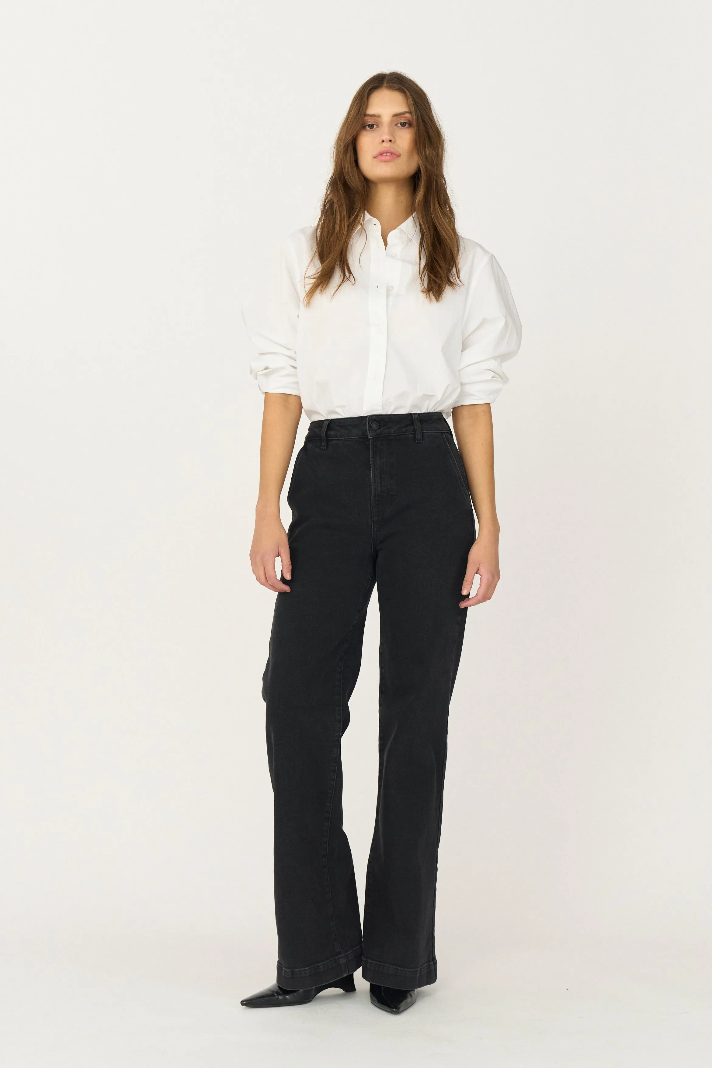 IVY-Augusta French Jeans Wash Faded Black