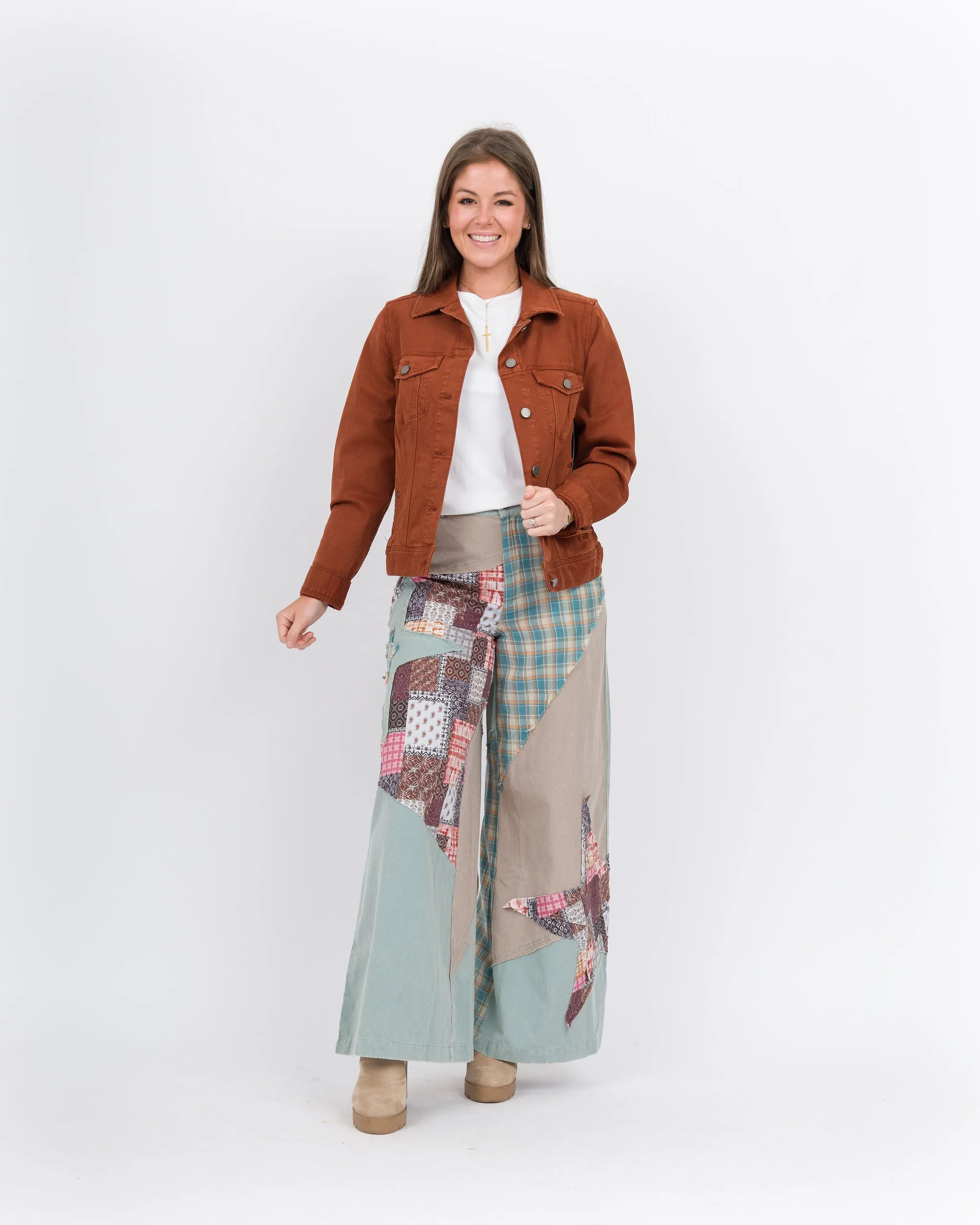 Lulu Patchwork Pants