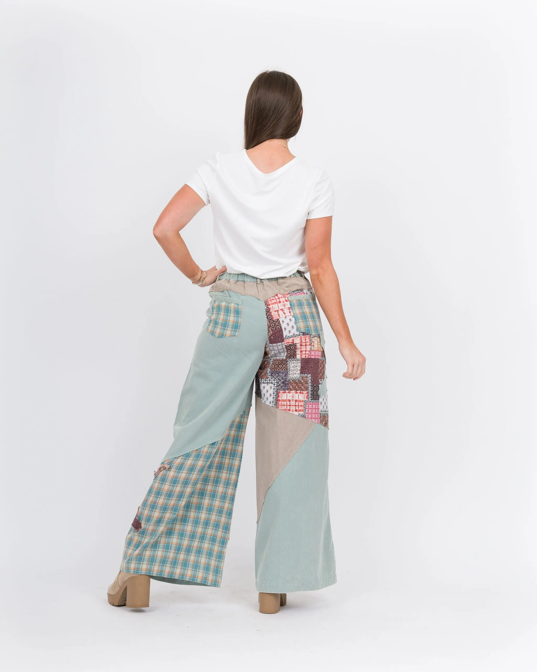 Lulu Patchwork Pants
