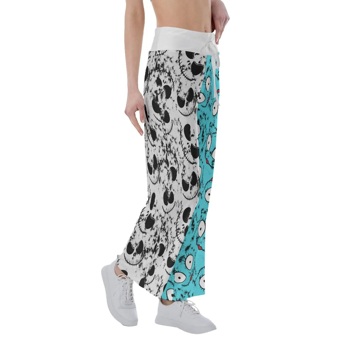 Nightmare Emo Brush Women's High-waisted Wide Leg Pants