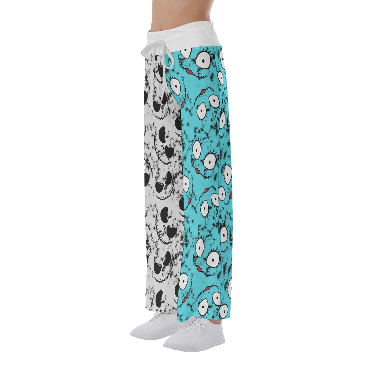 Nightmare Emo Brush Women's High-waisted Wide Leg Pants