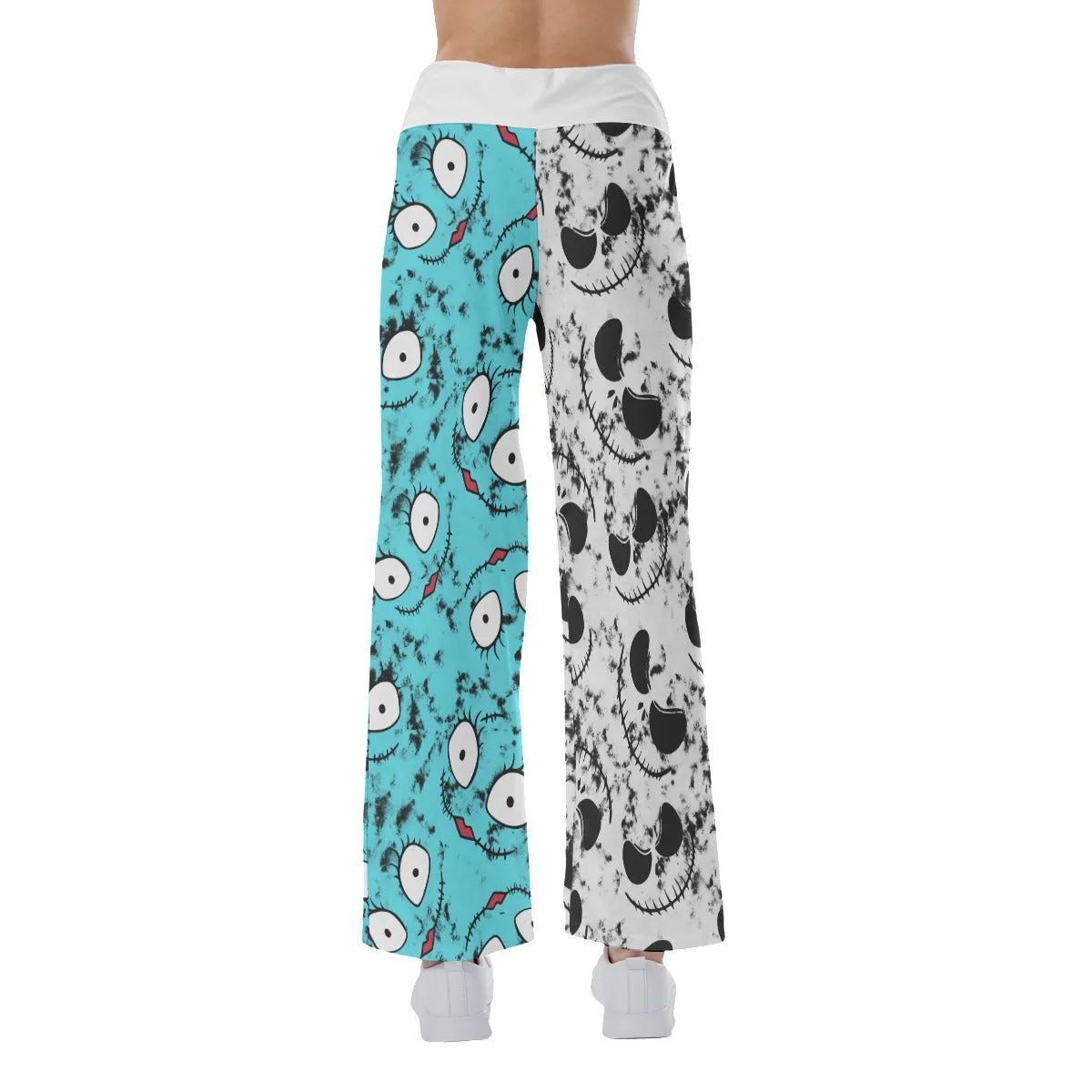 Nightmare Emo Brush Women's High-waisted Wide Leg Pants