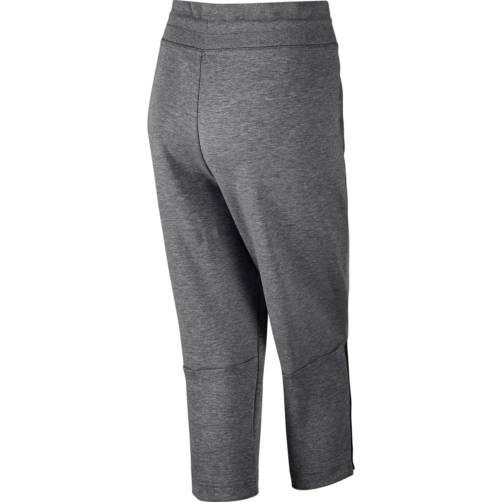 Nike Women's Tech Fleece Capri Pant Heather Grey-Black