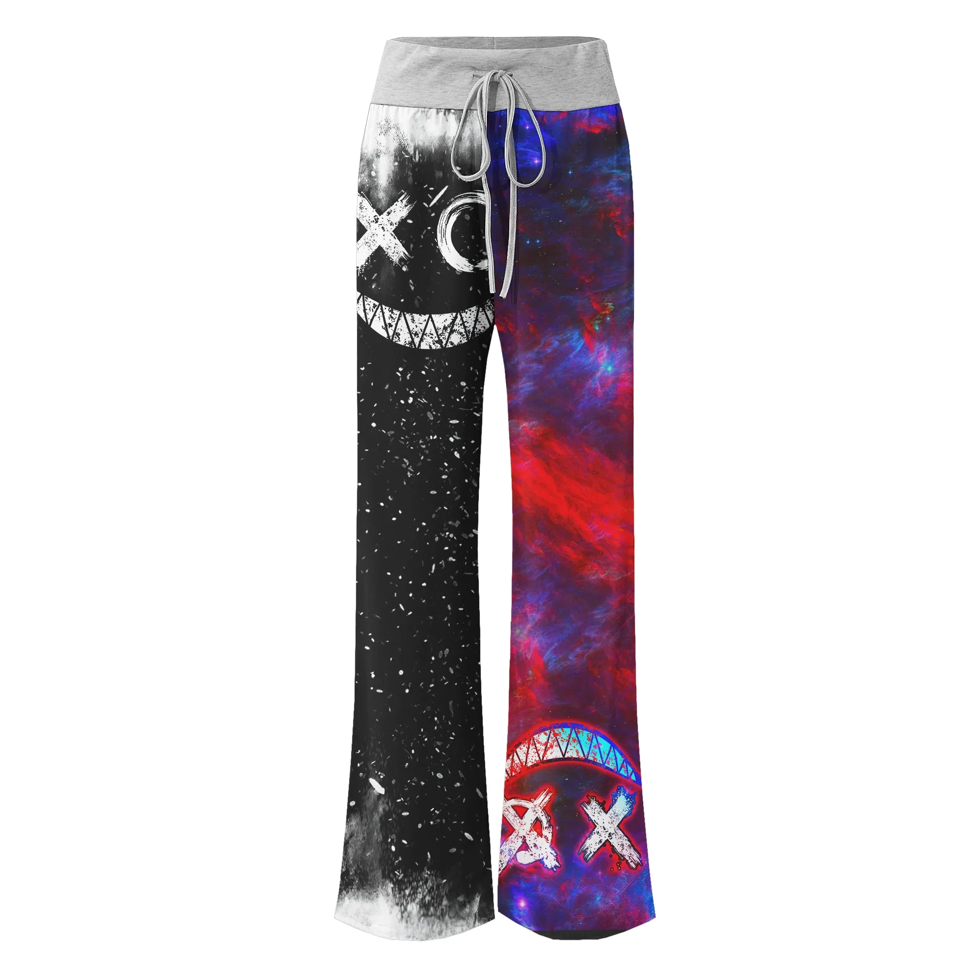 Psycho Scary Smoke Women's High-waisted Wide Leg Pants