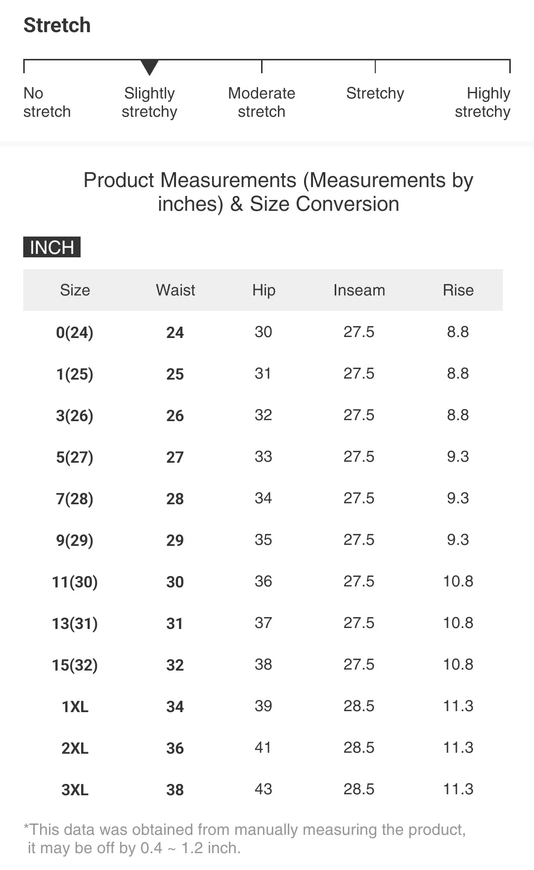 RISEN High-Rise Waist Skinny Fit Denim Pants Cropped Flare Step Hem White Jeans