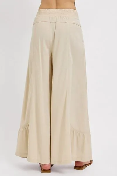 Sandstone Luxe Wide-Legs