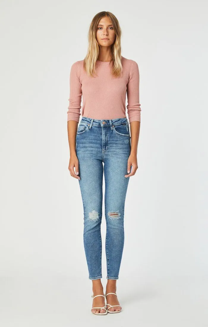 SCARLETT SKINNY IN MID RIPPED LA VINTAGE