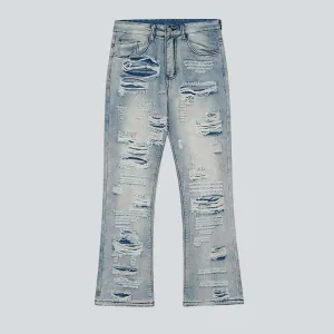 Street distressed jeans
 for women