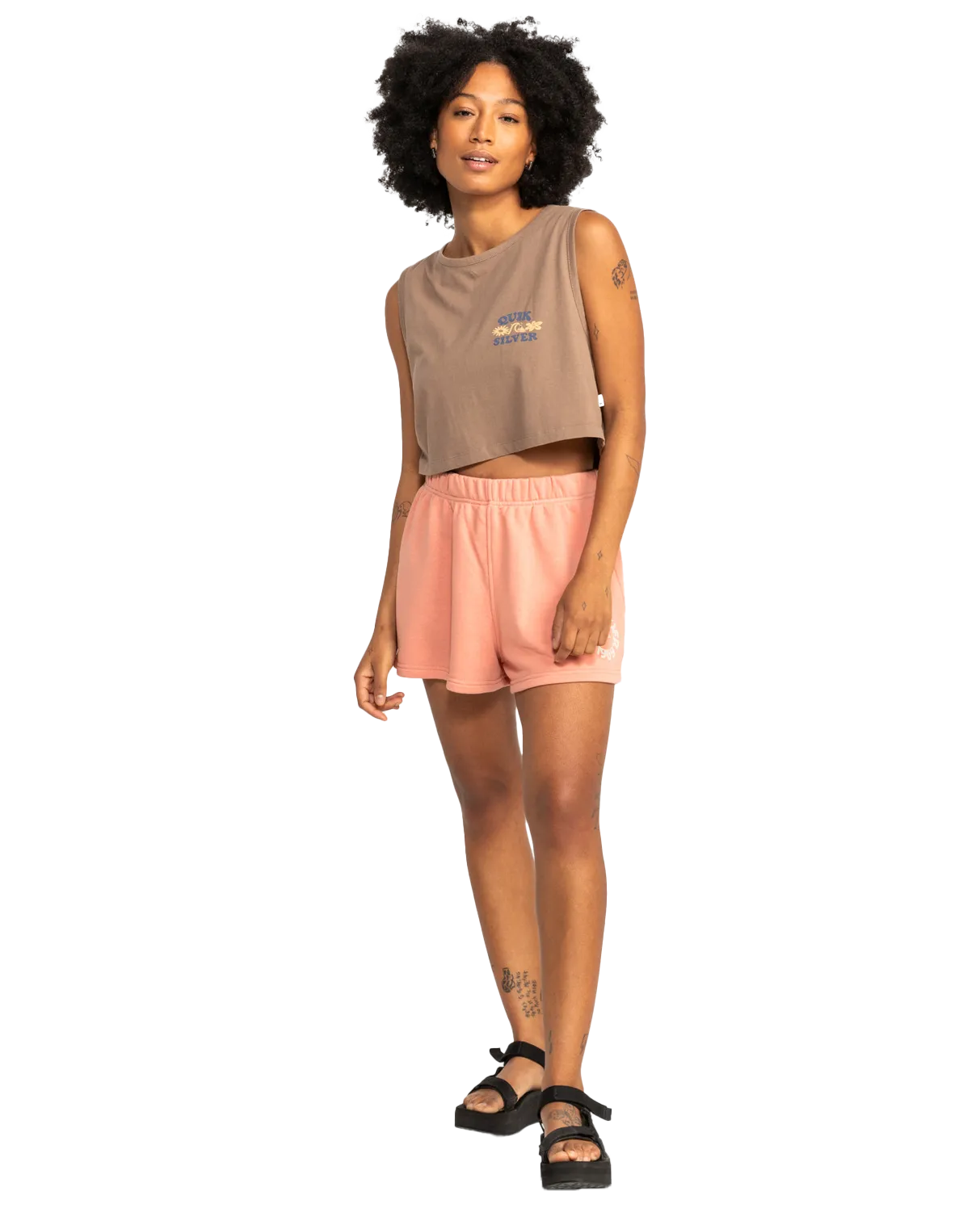 Uni Basic Jogger Shorts in Canyon Clay