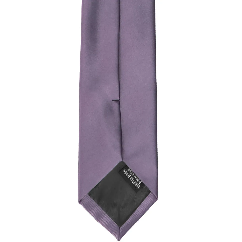 Victorian Lilac Premium Slim Necktie, 2.5" Width